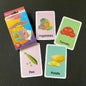 Educational Paper Flash Cards Infant Early Learning Toy 9