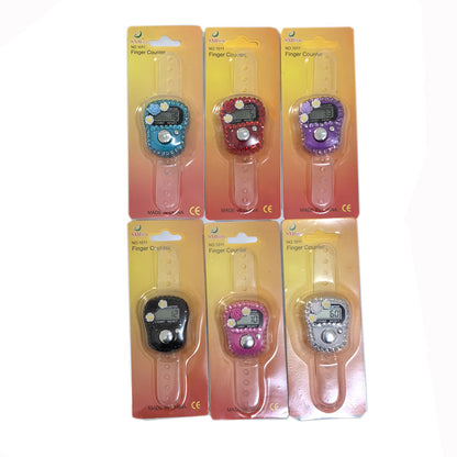 Digital Counting Ring Counter with Rhinestones 3