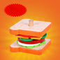 Wooden Burger Sandwich Simulation Montessori Toys for Kids 7