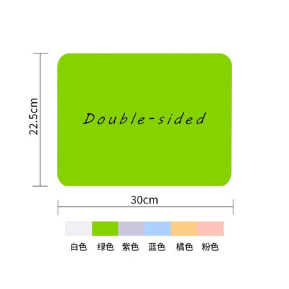 Melamine Double Sided Dry Erase Lapboard Educational Toy 30cm 13