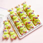 5pcs 22x32mm Light In the Dark Little Bear Acrylic Beads Glow in Dark 7