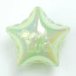 50pcs 25x16mm UV Finish Jelly Five-Pointed Star Acrylic Beads 9