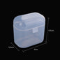 Transparent Plastic Storage Case Teething Toy Organizer for Baby 7