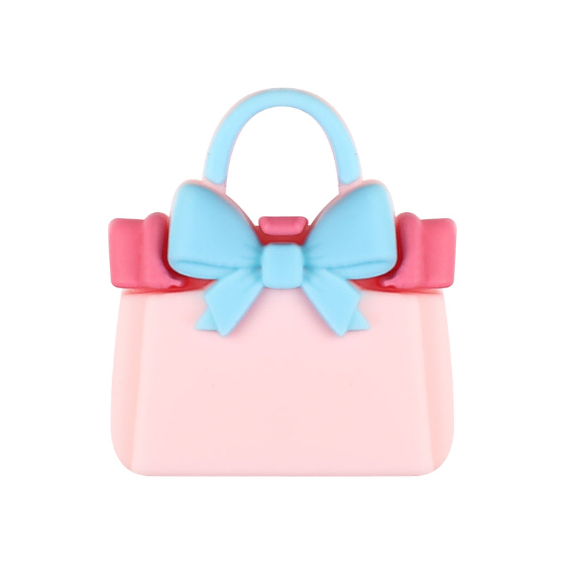 20pcs Silicone 3D Focal Beads Cosmetics Set Bow Bag and Lipstick Detail 11