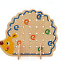 Wooden Hedgehog Montessori Toys Fine Motor Skills for Toddlers
