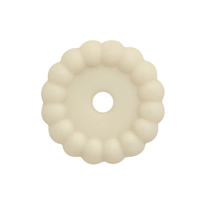 50pcs 12mm 15mm Solid Color Silicone Disc Spacer Beads DIY Craft Supplies 14