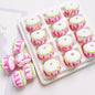 10pcs 14x20mm Cake Acrylic Beads DIY Bracelet Making 9