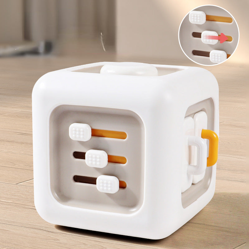 Plastic Montessori Toys Finger Training Cube for Kids 6