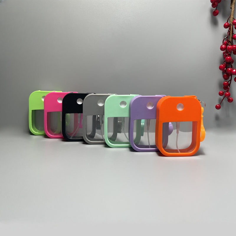 Portable Perfume Spray Bottle Keychain 38ml Refillable