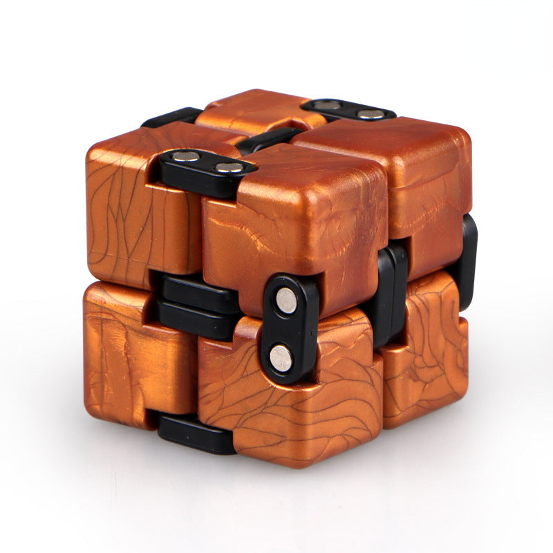 Plastic Infinity Cube Fidget Toy Creative Puzzle for Kids and Adults 4
