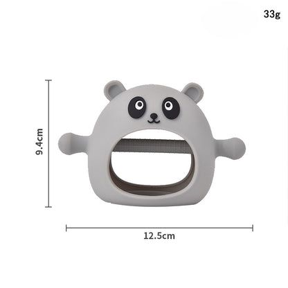 Bear Silicone Baby Teethers Anti Bite Gloves 2 Pcs 8
