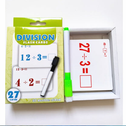 Educational Arithmetic Flash Cards Early Learning Paper Cards 9
