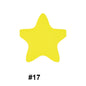 45mm Star Silicone Beads 50pcs