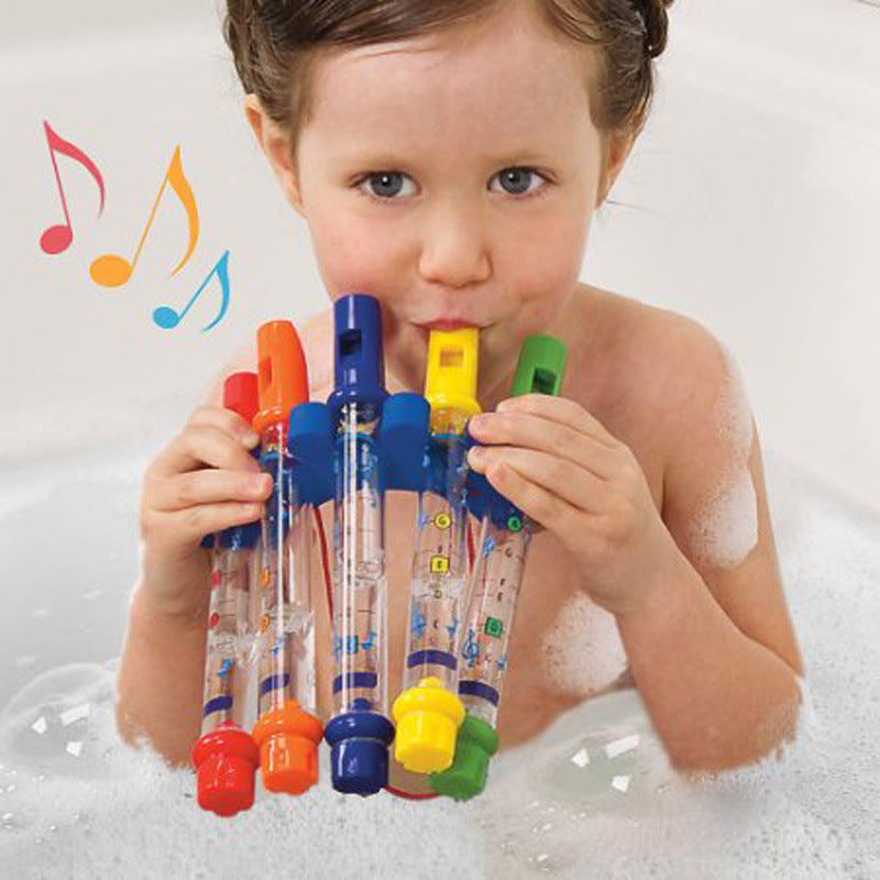 Plastic Water Flute Musical Instrument Educational Toy for Kids 6