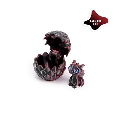 3D Printed Openable Dragon Egg Set Cute Pet Dragon Ornament Gift