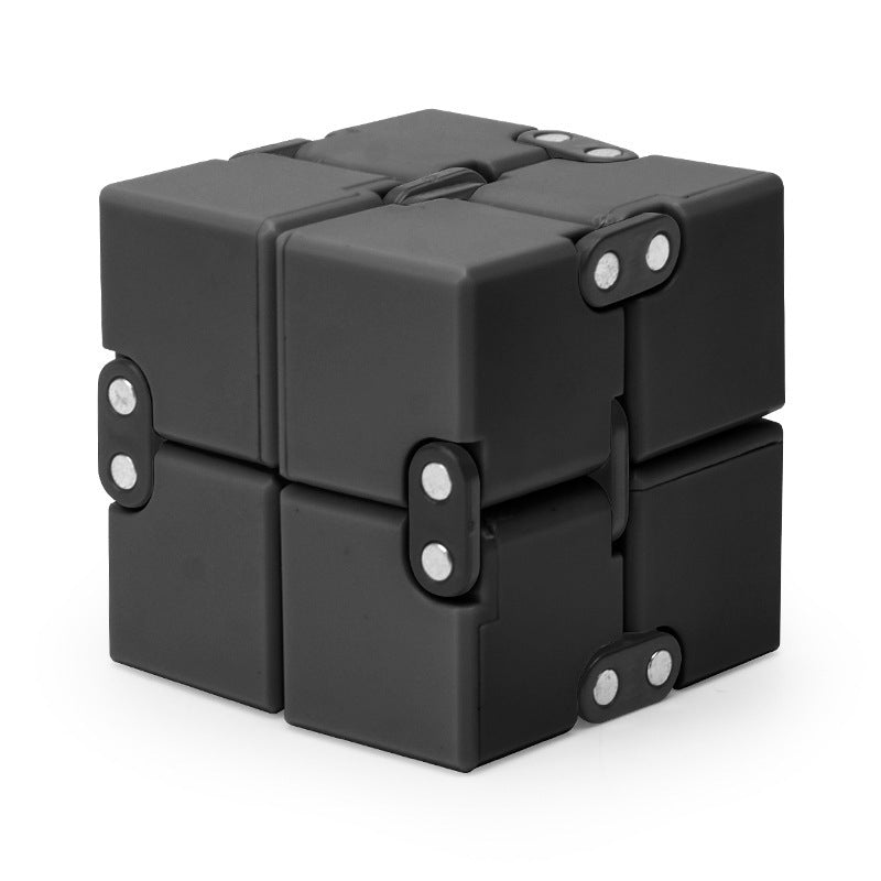 Plastic Infinity Cube Fidget Toy for Kids and Adults 8x4x2cm 8