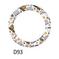 65mm Printed Silicone Beads Rings 43