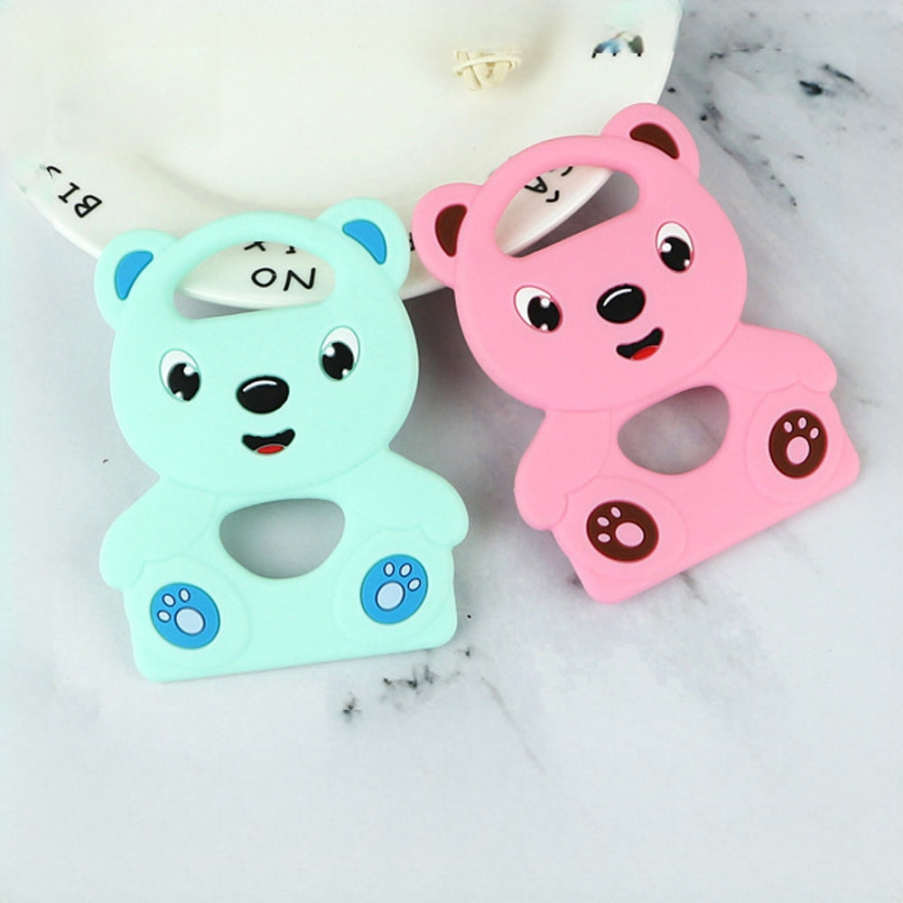Cartoon Baby Bear Silicone Teething Toy for Baby