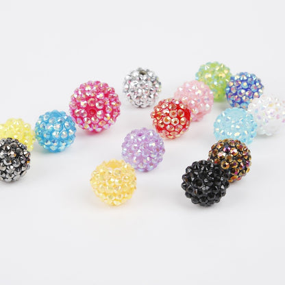 50pcs 12mm Rhinestone Beads DIY Jewelry Making Craft Supplies 2
