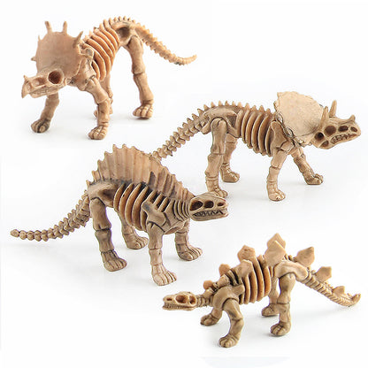 Plastic Dinosaur Fossil Skeleton Educational Toy for Kids 2