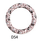 65mm Printed Silicone Beads Rings 12