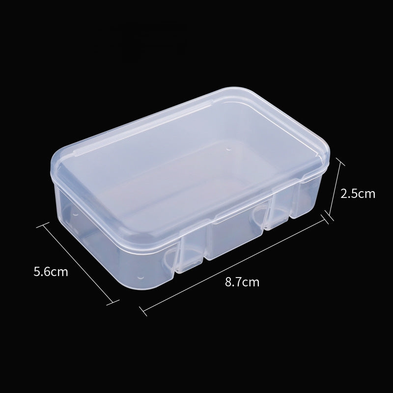 Transparent Plastic Storage Case Teething Toy Organizer for Baby 10