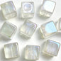 50pcs 14mm Colorful UV Finish Cube Acrylic Beads Jewelry Making 5