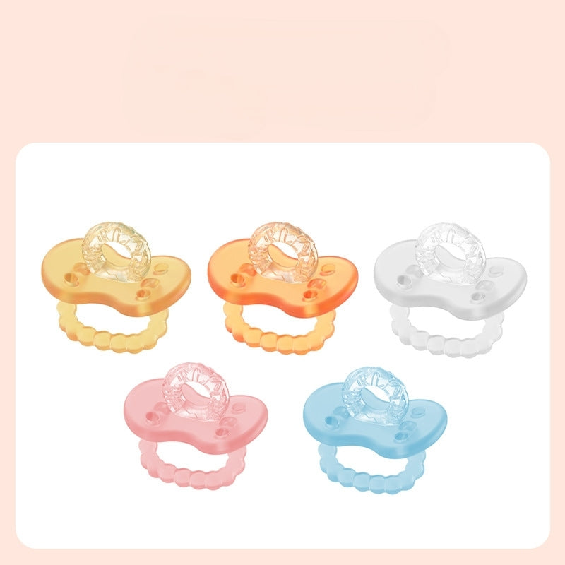 Silicone Baby Teething Toy Donut Fries Shape for Infant 6