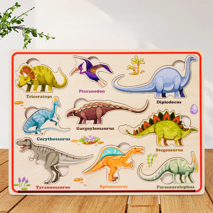 Wooden 3D Animal Magnetic Puzzle Montessori Toys for Kids 8