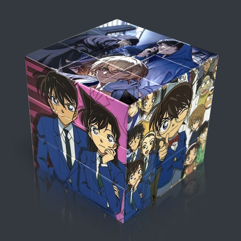 Neutral Ice and Snow Themed Rubik's Cube Fidget Toy 57mm 25