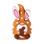 Silicone 3D Focal Beads Easter Bunny Holding Carrot Detail 15
