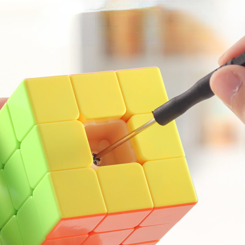 Plastic Fidget Cube Twist Puzzle 3x3x4cm 3