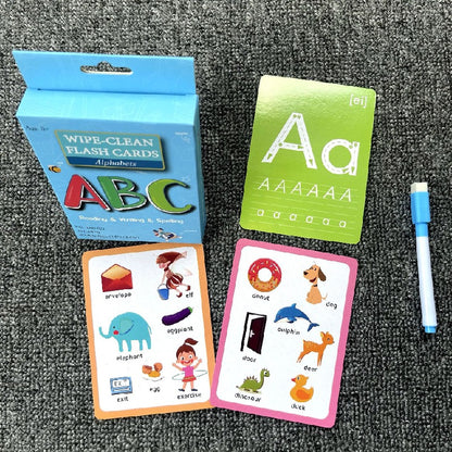 Educational Paper Number Flash Cards Cognitive Learning Toy 8