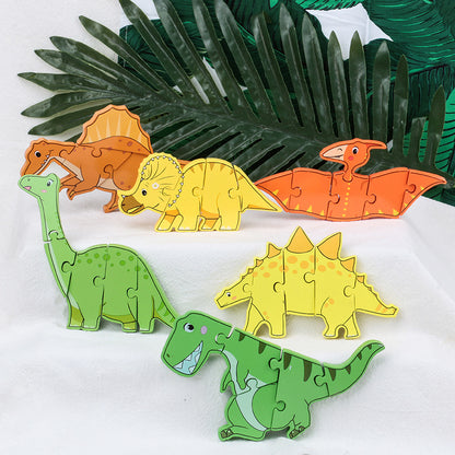 Dinosaur 3D Puzzle Educational Toy Density Board Material 2