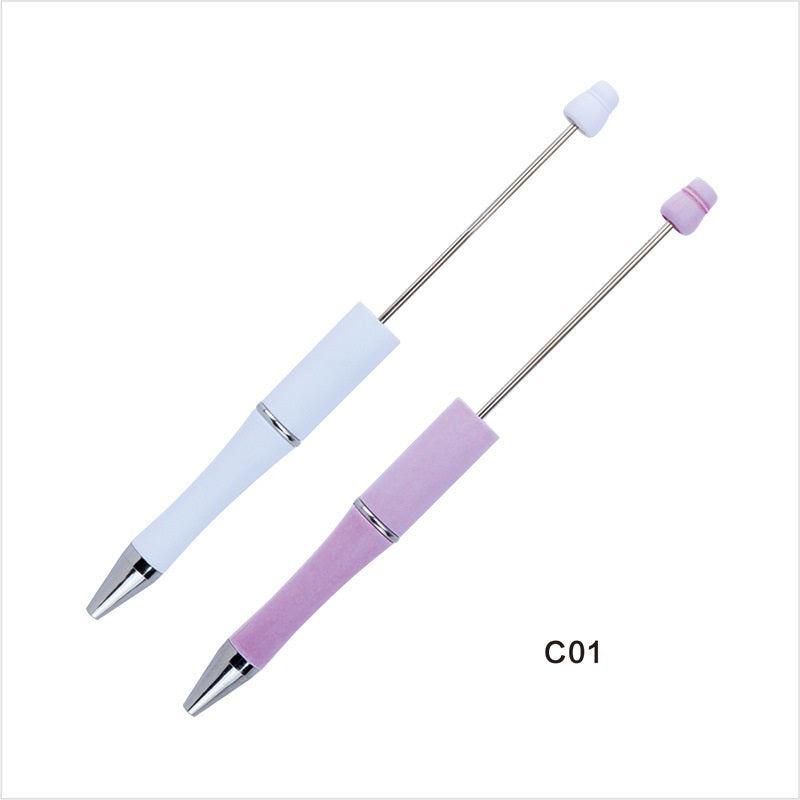 Light-Sensitive Color-Changing Beadable Ballpoint Pens Plastic DIY Craft 3