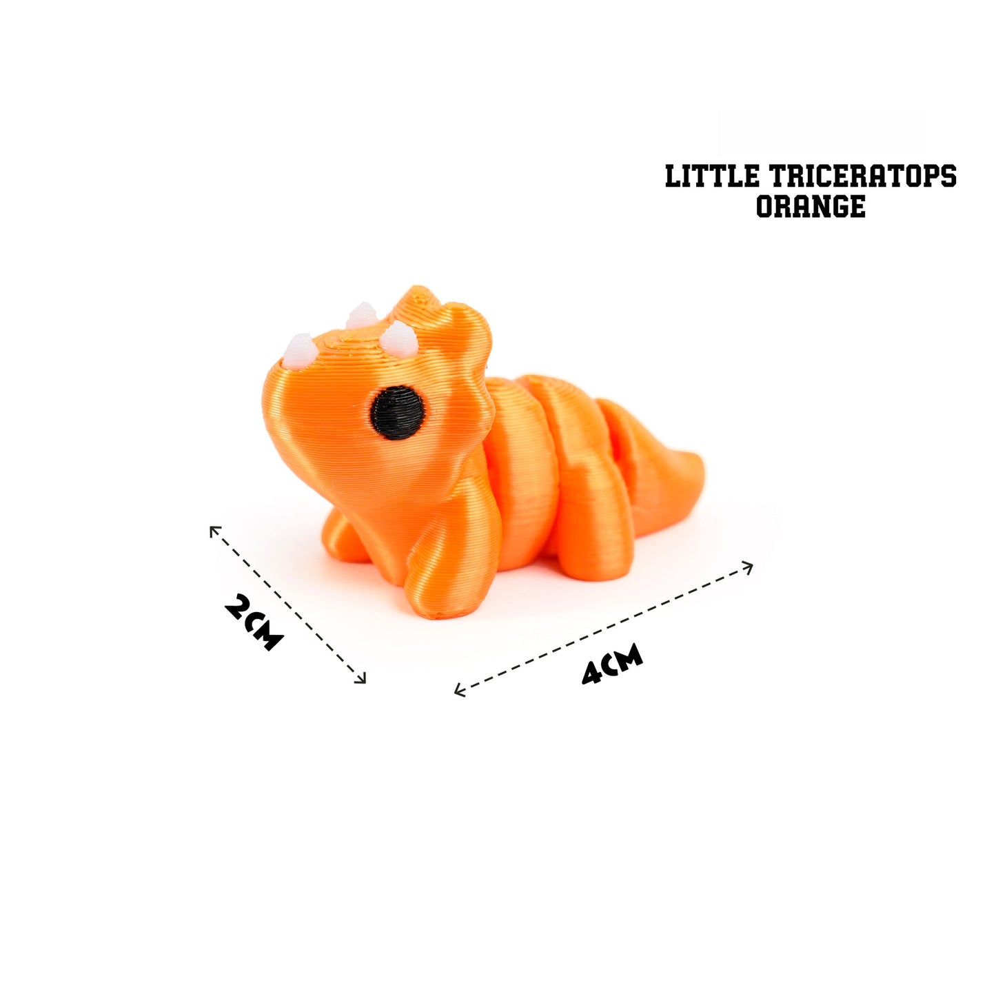 Giraffe 3D Printed Fidget Toy Articulated Flexible 44