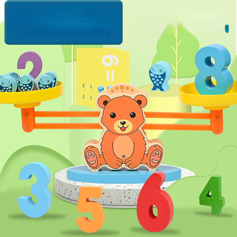 Wooden Balance Montessori Toys Educational Toy for Kids 7
