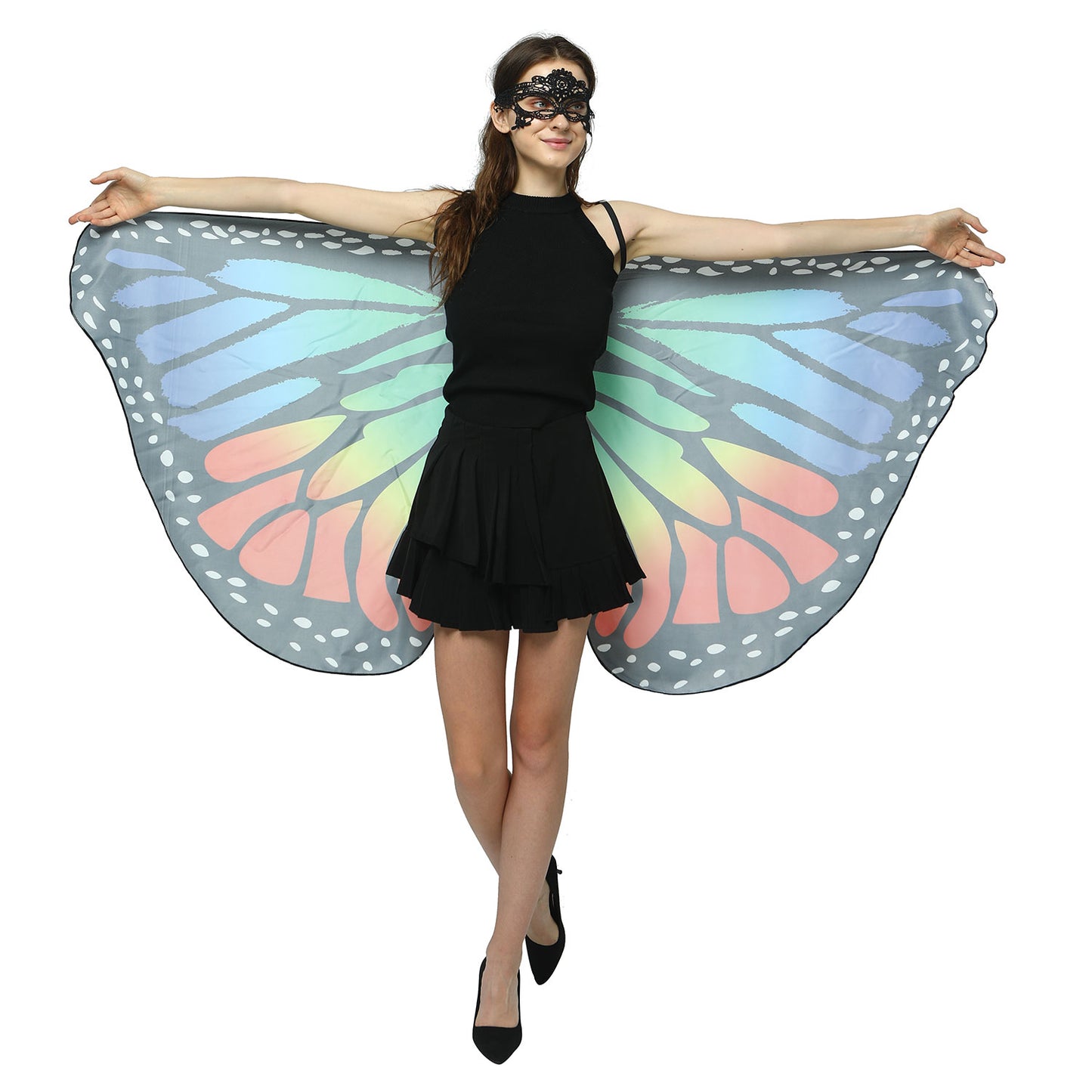 Butterfly Wings Costume Polyester 150cm 2pcs for Adults 2