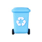 Silicone 3D Focal Beads Sanitation Series Recycling Bin and Cap Designs 16