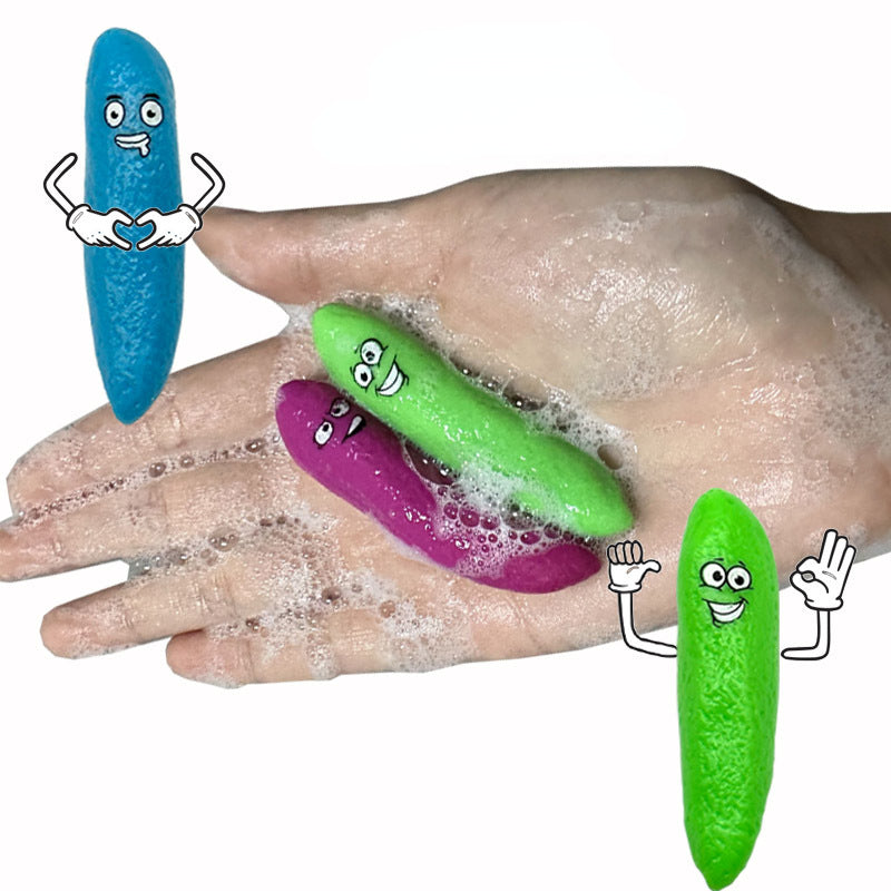 TPR Finger Catapult Sticky Wall Sensory Fidget Toy Random Color 2