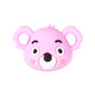 20Pcs Silicone 3D Focal Beads Koala Head Multi Color Design 14
