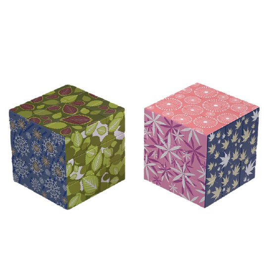 Plastic Zodiac Magic Fidget Cube Puzzle Toy 5.7cm