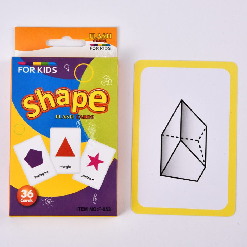 Educational Flash Cards Animal Transport Fun Paper Learning Toy 6