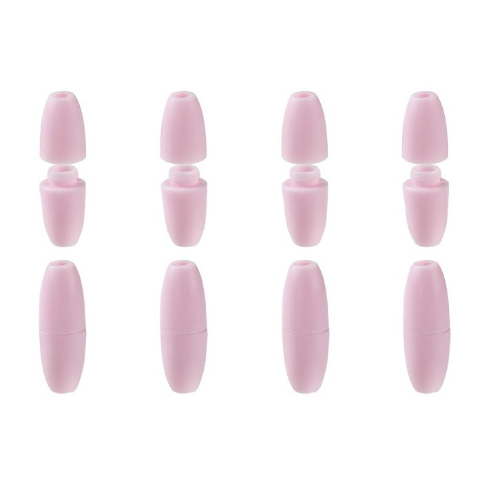 100pcs Food Grade PP Breakaway Safety Clasps Bead Barrel Connectors 11