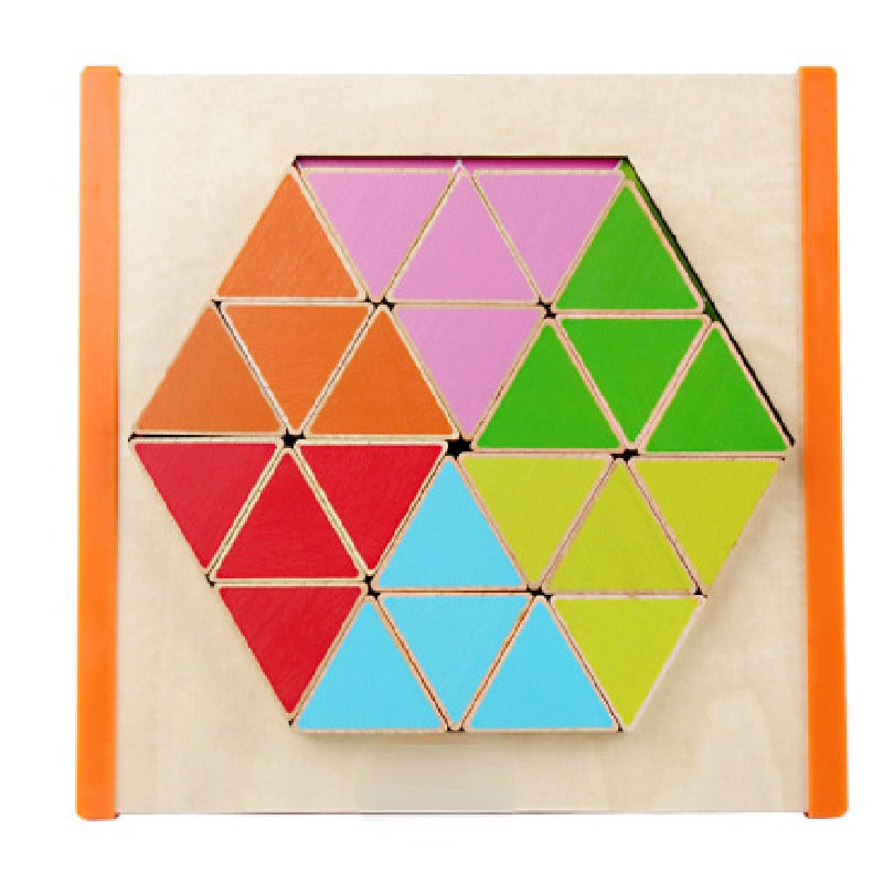 Wooden Montessori Toys Color Matching Sorting Toy 23cm 6