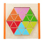 Wooden Montessori Toys Color Matching Sorting Toy 23cm 6