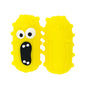 Silicone 3D Focal Beads Screaming Pickles Yellow Green Design