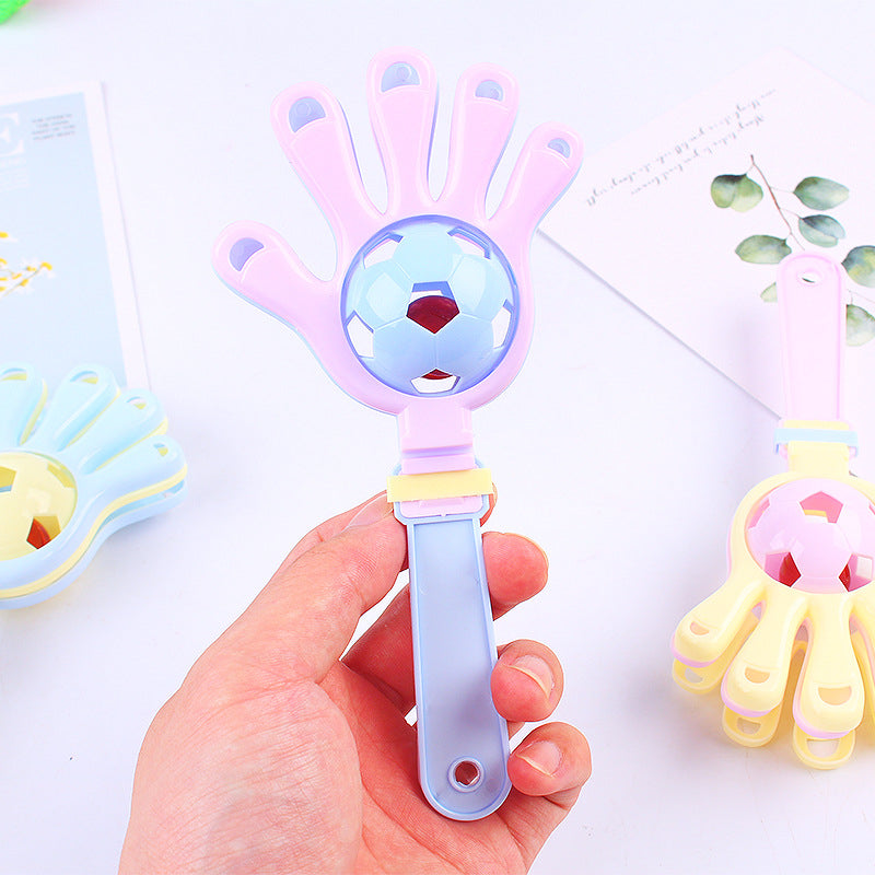 Plastic Football Rattle Musical Instrument Toy for Early Education 3