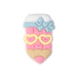 20Pcs Silicone Focal Beads Q Version Learning Stationery Assorted Shapes 14