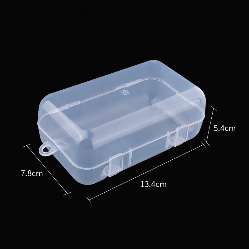 Transparent Plastic Storage Case Teething Toy Organizer for Baby 6